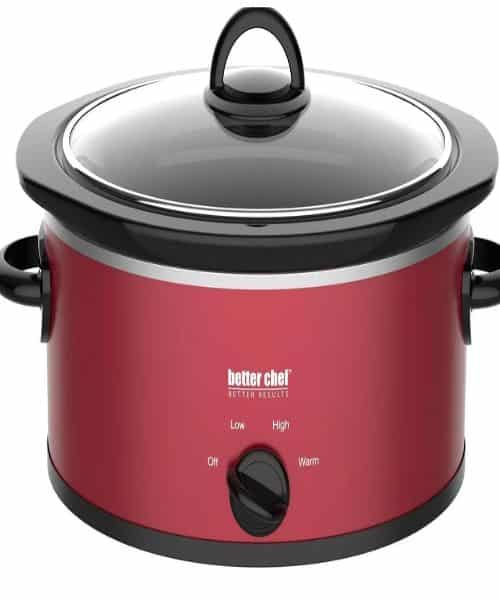 Best Slow Cookers for One Person Better Chef 3-Quart Oval Slow Cooker 