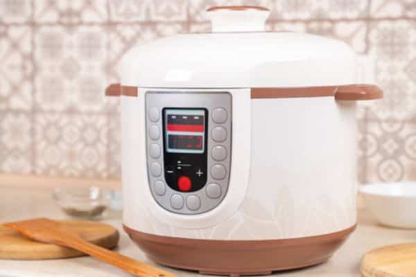 Plug in and press “Slow Cook”  to Use an Instant Pot as a Slow Cooker
