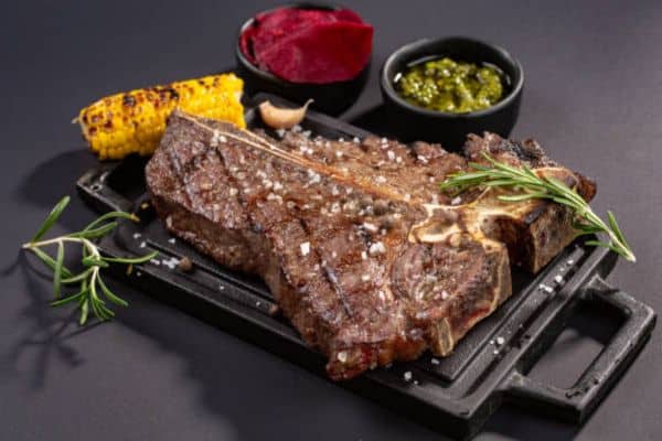 Rest for 10 minutes before searing