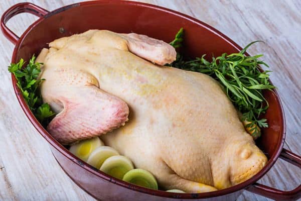 Score the Skin  to Cook Duck in a Slow Cooker