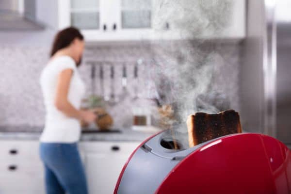 Why Bread Burns in a Toaster