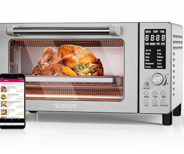Nuwave Bravo Air Fryer Toaster Smart Oven