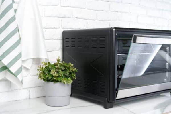 Unplug and Cool Down  to Clean a Breville Toaster Oven