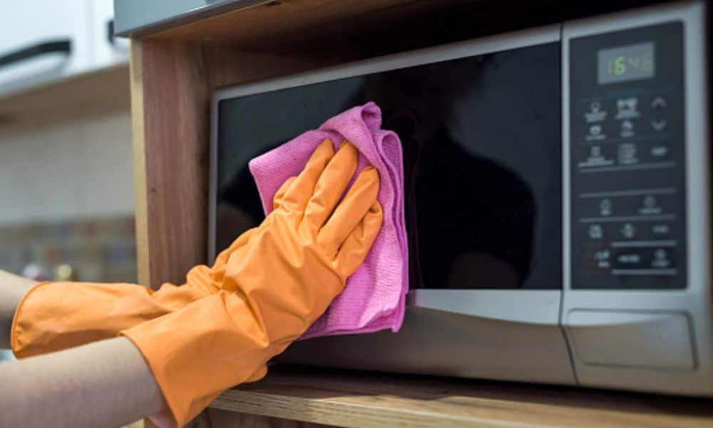 how to clean a breville toaster oven