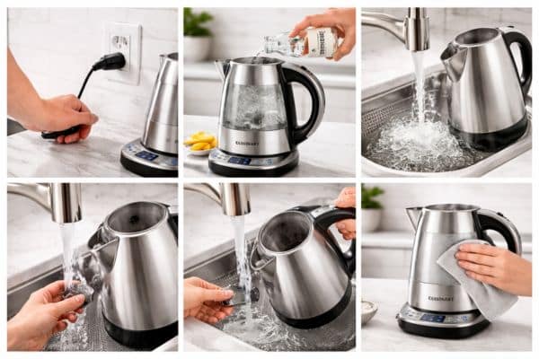 Step-by-Step – How To Clean Cuisinart Electric Tea Kettle Properly