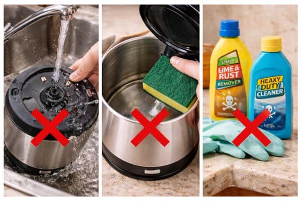 Common Mistakes When Cleaning Electric Kettles