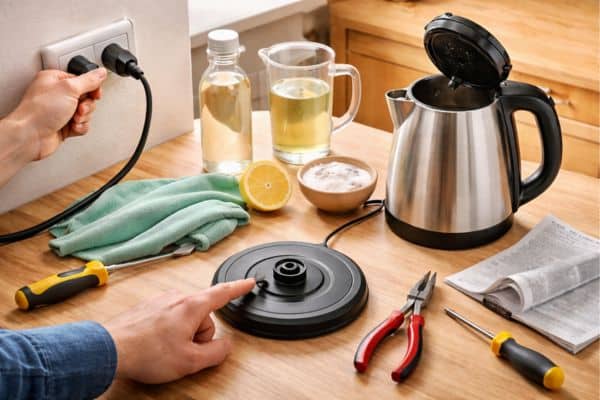 How To Fix A Kettle That Won’t Boil At Home (Step-by-Step)