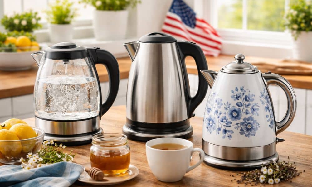 Non Toxic Electric Tea Kettle Made In Usa