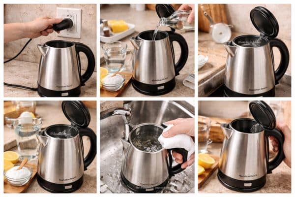 Step By Step How To Clean Hamilton Beach Electric Kettle