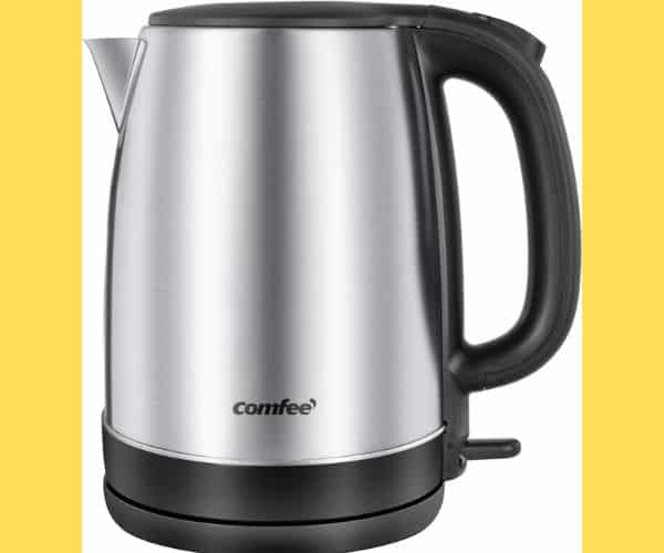 04. COMFEE' 1.7L Stainless Steel Electric Kettle Review