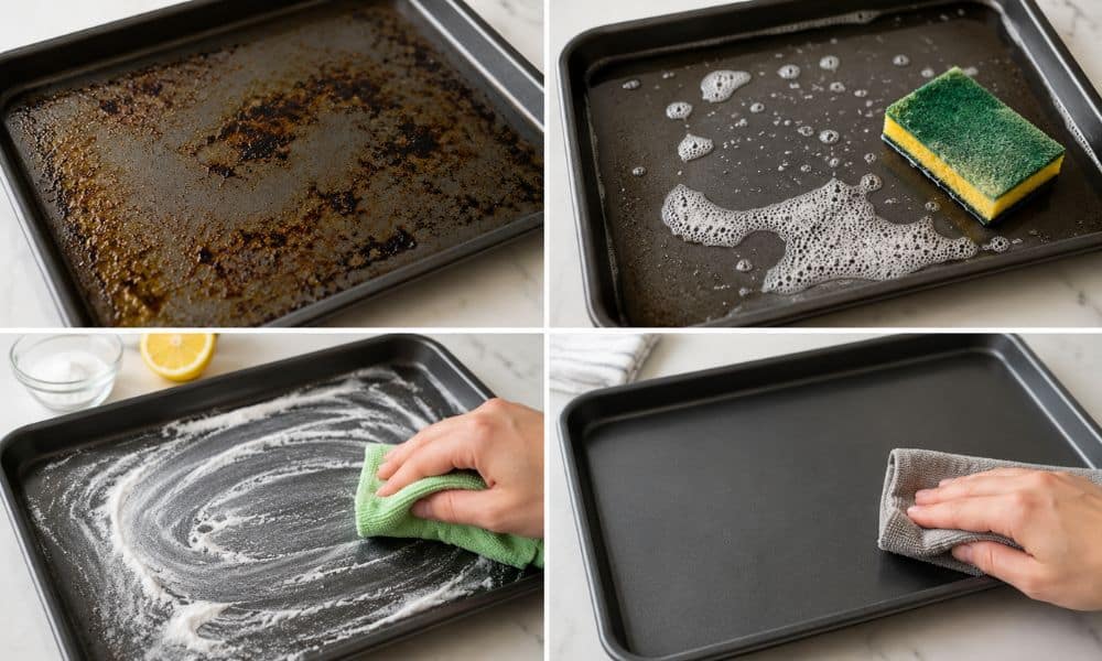 How To Clean Non Stick Baking Trays