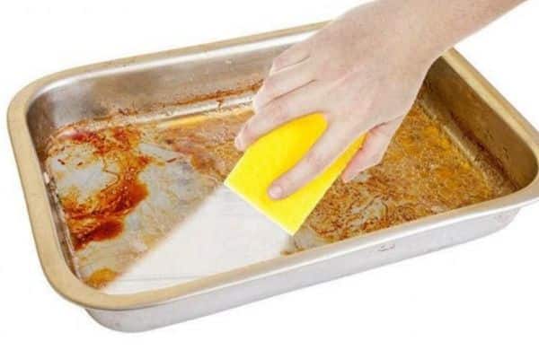 How To Clean Cookie Sheets With Baked On Grease